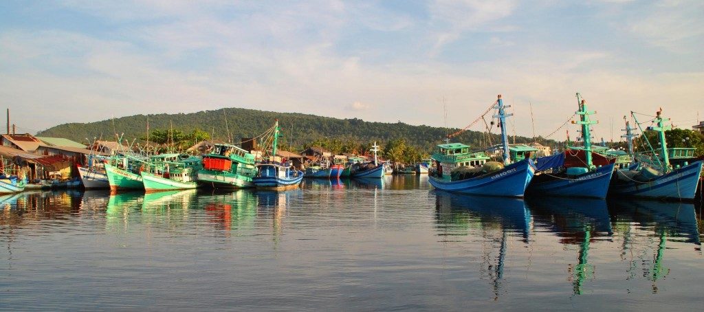Ham Ninh Port in Phu Quoc Island, Vietnam