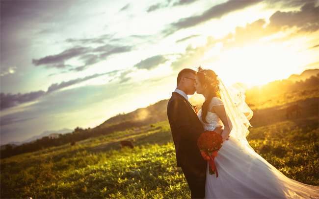 Wedding photography at Thien An Hill