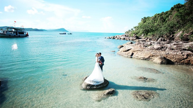 Wedding Photography in An Thoi Archipelago