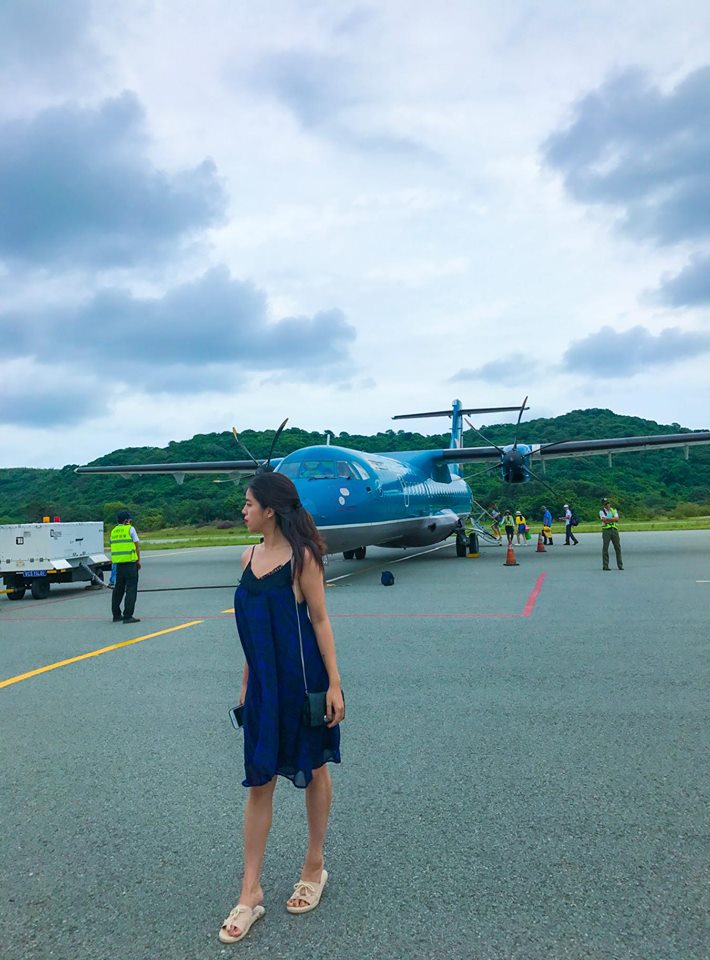 Con Dao Airport at Con Dao Islands, Vietnam